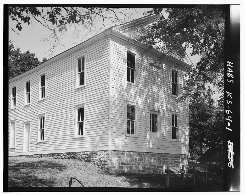 Constitution Hall, Lecompton, Historic American Buildings Survey