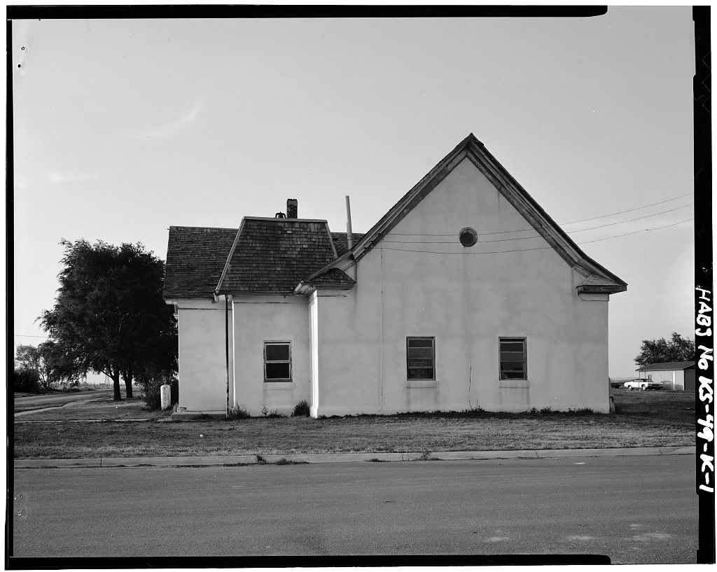 First Baptist Church, Nicodemus, Historic American Buildings Survey